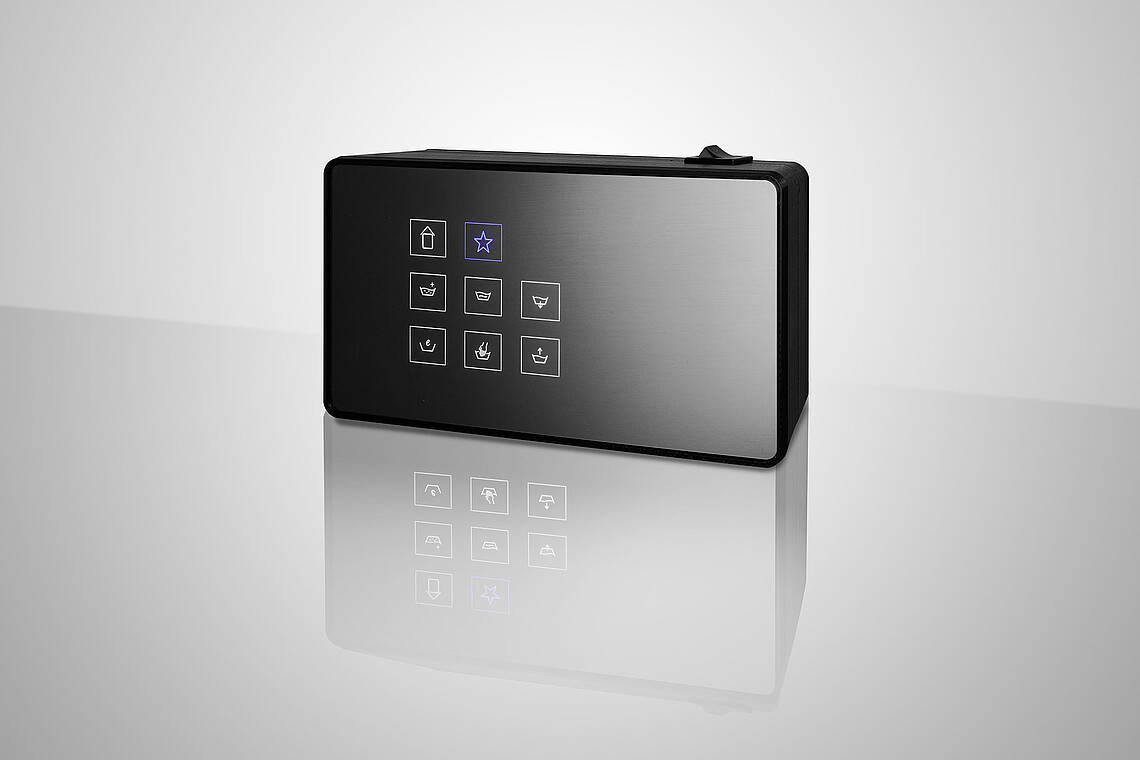 Display VarioSym mit von oben nach unten angeordneten Icons